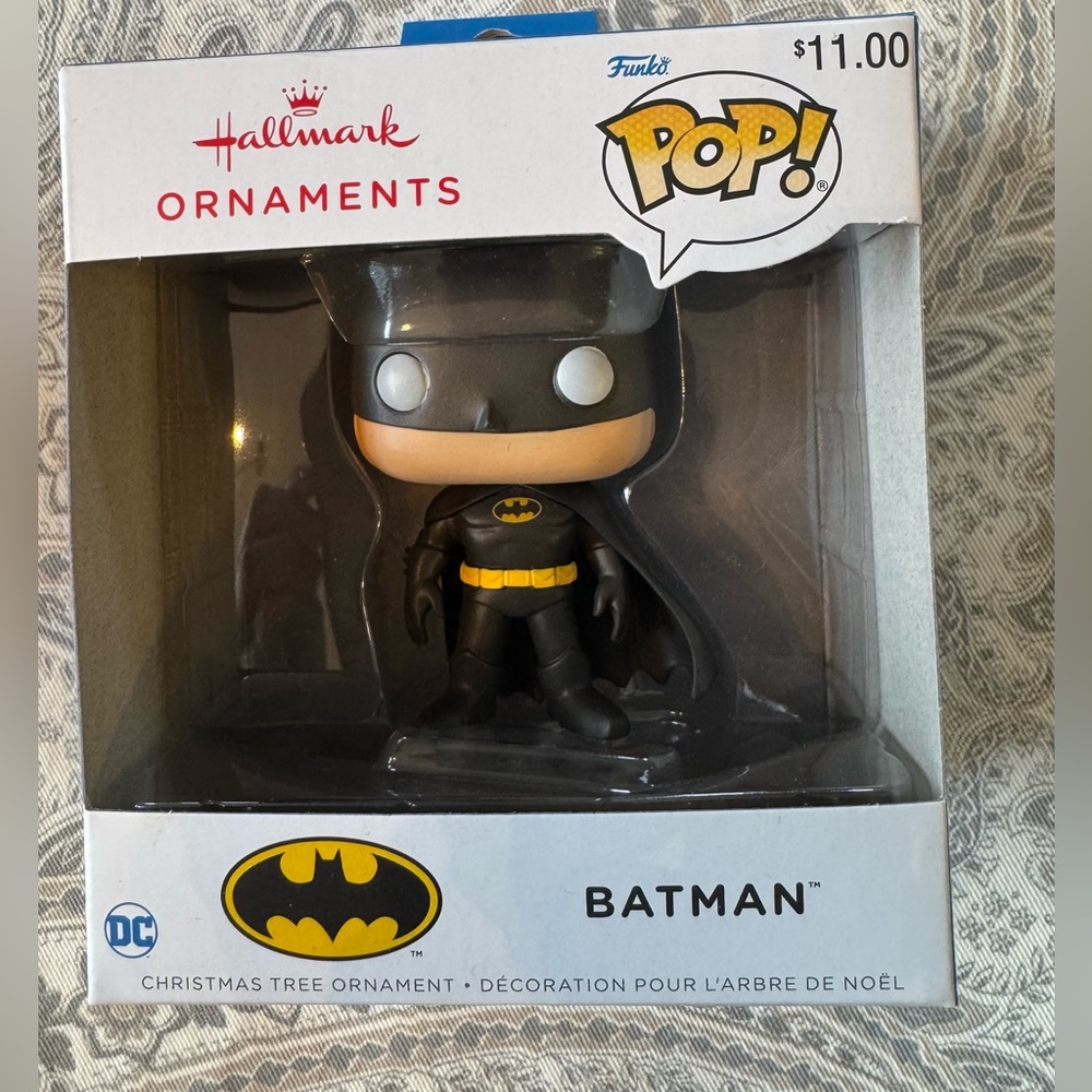 Hallmark Funko Pop Batman Christmas Ornament New in Box!